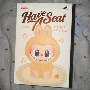 Pop Mart Labubu Have A Seat Figure SEALED AUTHENTIC